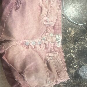 FP Movement by Free People Pink Jean Shorts